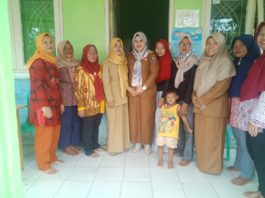 Kegiatan Rutin, Puskesmas Banjar Agung Bersama Posyandu Berikan Vit A dan Timbang Balita