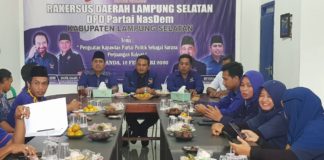 Rakerdasus DPD Nasdem : “Penguatan Struktur Partai Sampai Ke Desa”