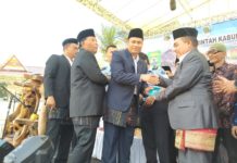 Kapolres Madina Akbp Horas Tua Silalahi, S.I.K, M.Si Menghadiri HUT Kab. Mandailing Natal Yang Ke – 21