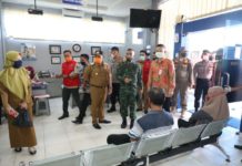 Libatkan TNI, Lamsel Terapkan New Normal