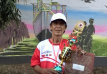Warga OKI Raih Juara Pratama Lomba Mural Pemkab Lamsel