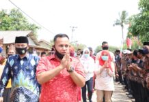 BUPATI HADURI SILATURAHMI PELAKU UKM NATAR
