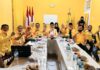 TONY EKA CANDRA HADIRI RAKOR VIRTUAL DI GOLKAR LAMSEL