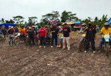 LATIHAN BERSAMA OLAHRAGA BERMOTOR MERIAH, Ratusan Penonton Antusias