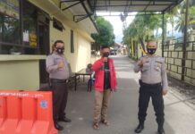 Masuk Mako Polres Madina Wajib Pake Masker Dan Patuhi Protokol Kesehatan Covid-19 Yang Dikeluarkan Oleh Pemerintah