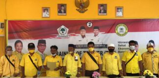 9 PK GOLKAR LAMSEL IKRAR SETIA COBLOS NOMOR DUA