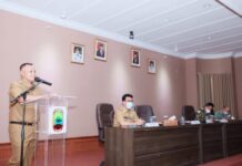 Pemkab Lamsel-Bank Lampung Tanda Tangani MoU Bersama