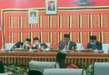 DPRD Lamsel Gelar Rapat Paripurna Penyampaian Dua Paket Ranperda