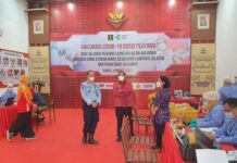 LP Kalianda Mengadakan Vaksinasi Masal Covid 19