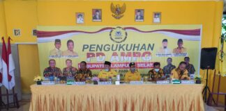 AMPG Lamsel Resmi Dikukuhkan, TONY Ingatkan 6 Jiwa AMPG