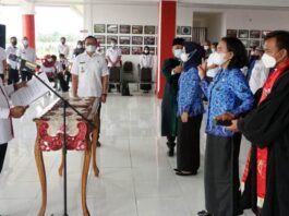 56 CPNS Lamsel Ikuti Sumpah Janji PNS