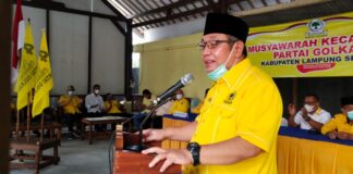 Muscam Pertama Putaran Kedua Banyak Dihadiri Pengurus DPD Golkar Lamsel, Tony Tegaskan Menang Pemilu 2024