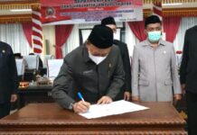DPRD lamsel setujui RAPBD Lamsel Tahun 2020