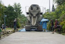 Terimakasih Pak Bupati Lamsel, Kini Jalan Desa Kami Sudah Seperti Jalan Tol