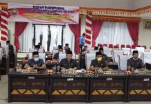 Hendry Rosyadi Pimpin Rapat Paripurna Pembahasan KUA-PPAS Secara Virtual Tahun 2022