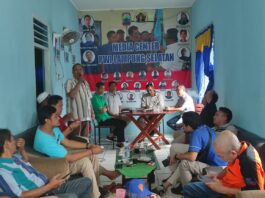 Calon Ketua PWI lampung H. Nizwar Berkunjung ke Lamsel Paparkan Visi Misi