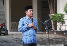 Apel Mingguan, Sekwan Thomas Amirico Berikan Arahan Pegawai Sekretariat DPRD Lamsel