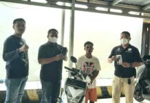 Tim Unit Reskrim Polsek Penengahan Tangkap Pelaku Curanmor di Lampung Timur