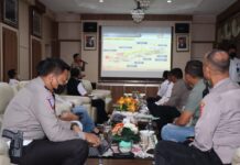 Jelang Operasi Lilin, Polres Lamsel Gelar Rakor Bersama ASDP Bakauheni