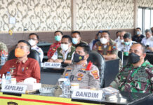 Kapolres Lamsel Lakukan Rakor Persiapan Pam Nataru