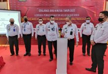 Deklarasi Janji Kinerja, Kadivmin: Lapas Kalianda Berjanji Memberikan yang Terbaik