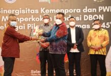 Nanang Ermanto, Tenerima Penghargaan Inisiator Olahraga Dari SIWO PWI