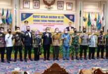 Pimpin Rakerda VII Karang Taruna Propinsi Lampung, Dendi Berharap Selalu Bisa Bersinergi Dengan Pihak Lain