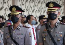 Kapolres Lamsel Pimpin Sertijab, Jabatan Wakapolres dan 4 Kapolsek