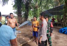 Jajaran Polres Lamsel, Grebek Judi Sabung Ayang di Jati Agung