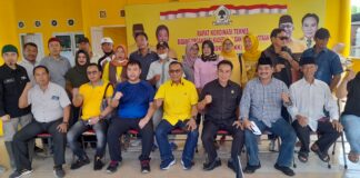 Partai Golkar Lamsel Kurbankan Dua Ekor Sapi, Satu dari Fraksi Satu Lagi dari Handitya Narapati SZP.