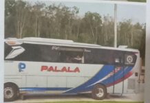 *Personil gabungan Tekab 308 Jatanras Polda Lampung dan Satreskrim Polres Lampung Selatan berhasil mengamankan 9 ABH, terduga pelaku pelempar batu di jalan Tol*