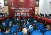 WBP Lapas Kalianda Dilitmas oleh Tim Pembimbing Kemasyarakatan Bapas Kelas II Bandar Lampung