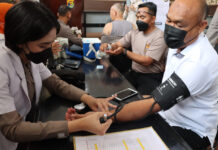 Anggota Polres Lampung Selatan Vaksin Booster kedua dan Edukasi Kesehatan.