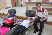 *Polda Lampung gelar Bakti Sosial donor darah sambut HUT Humas Polri Ke 71*