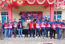 Touring Motor dan Bhakti Sosial Kemenkumham Lampung Bentuk Dukungan Korban Banjir dan Dukungan terhadap G20