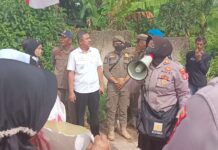 Polres Lampung Selatan turunkan 162 personil giat masyarakat di dua lokasi