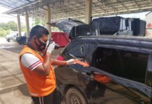 Halangi Polisi Grebeg Narkoba, dua Warga Penengahan diamankan Polres Lampung Selatan.