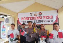 *Sepanjang Tahun 2022 Polres Pringsewu Tangani 212 Kasus Kriminalitas*
