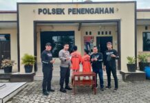 Pelaku Curas di Agrobisnis Penengahan, berhasil diringkus Polsek Penengahan Polres Lamsel.