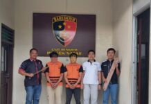 Pengeroyok Yang akibatkan Korban Meninggal Dunia berhasil di tangkap Polsek Natar