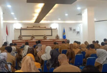 Di Hadapan BPK RI Perwakilan Provinsi Lampung, Bupati Dendi Ramadhona Beberkan Potensi Kemajuan Kabupaten Pesawaran