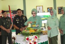 Peringatan HUT Persit Ke – 77, Persit Kodim 0421/Ls Borong Gelar juara