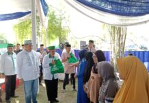 Dendi Apresiasi Bhakti Sosial PWI Pesawaran, Santuni 70 Yatim Piatu
