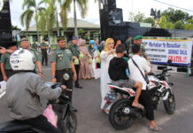 Di Hari Ke 22 Bulan Ramadhan, Dandim 0421/Ls Turun ke jalan berbagi Takjil