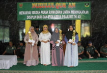 Peringati Nuzulul Quran Kodim 0421/Ls Santuni anak Yatim Piatu