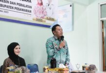 Sejahterakan Masyarakat Nanda Indira Dendi Serahkan Bantuan Peralatan Pelaku UKM