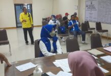 152 Bacaleg Lamsel Sudah Jalani Tes Kesehatan Bebas Narkoba, Hasilnya Negatif