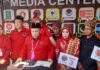 Daftar KPU, PDIP Lamsel Tonjolkan Tema Khebinekaan