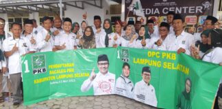 Daftar Ke KPU , PKB Lampung Selatan Pasang Target 10 Kursi DPRD Lamsel