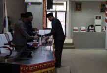 DPRD Lamsel Selenggarakan Rapat Paripurna Penyampaian Rekomendasi Dewan Terhadap LKPJ Bupati Lamsel